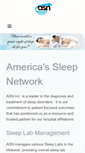 Mobile Screenshot of americassleepnetwork.com